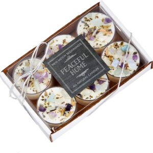 Peaceful Home Soy Candle – Stress Relief & Energy Clearing – 6 Pack