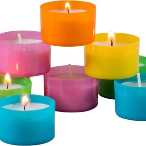 Stonebriar 96-Pack Multicolor Tea Lights