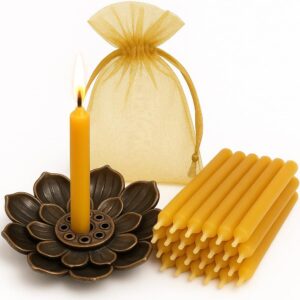 Kline Beeswax Meditation Candle Set - USA Made