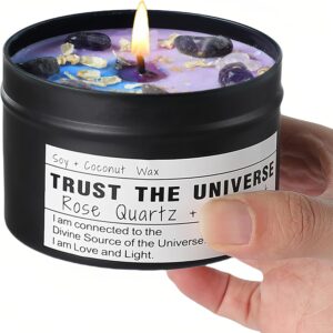 Healing Candle for Manifestation - Trust the Universe