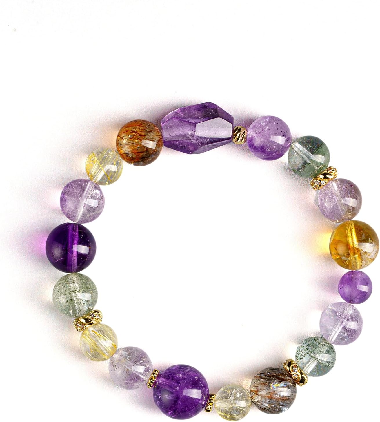 Amethyst Crystal Bracelet – Psychic Protection & Meditation Jewelry