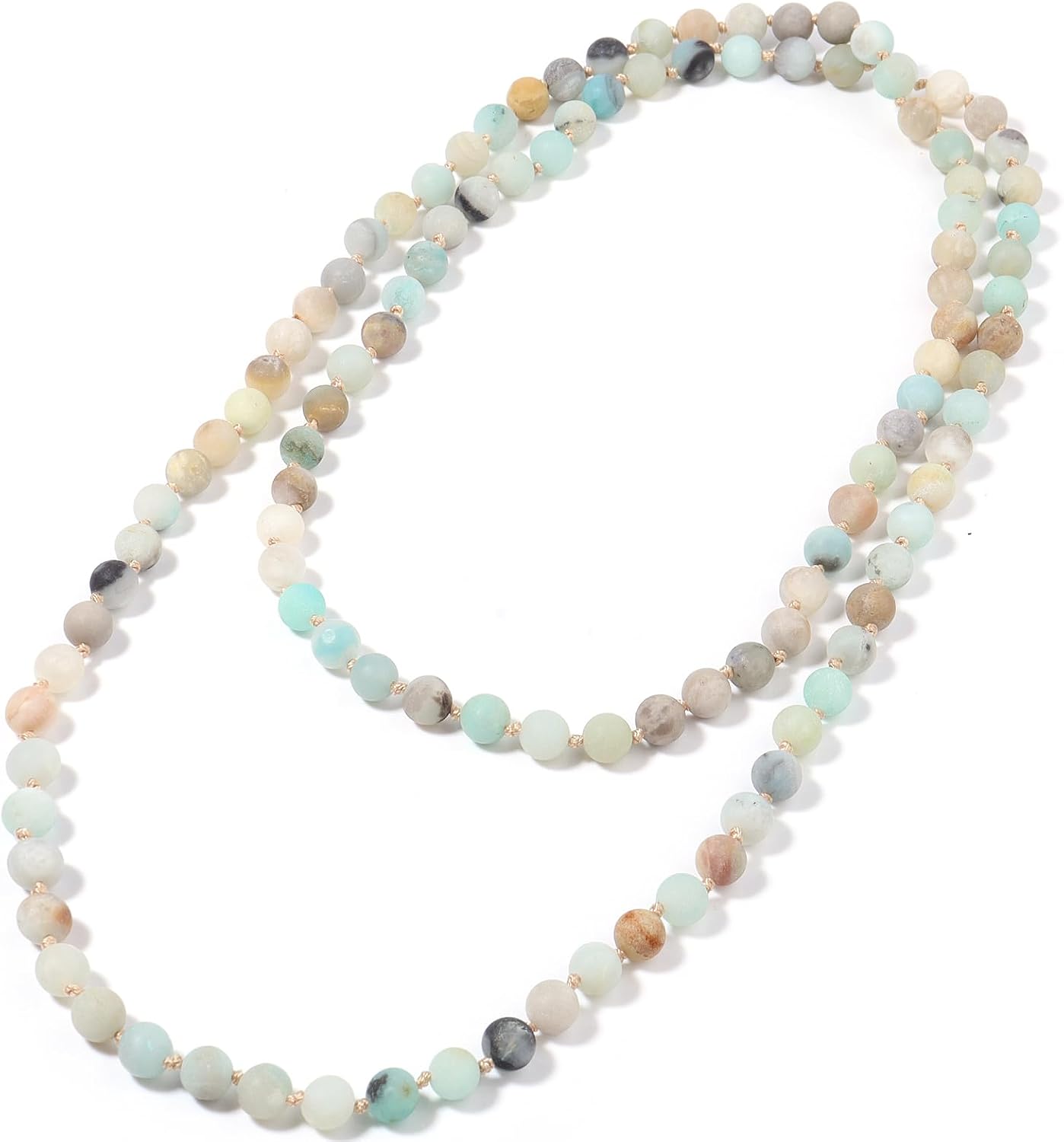 Hand-Knotted Beaded Necklace for Women