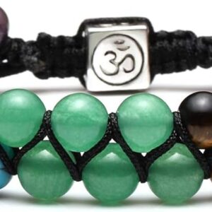 Top Plaza 7-Chakra Healing Bracelet - Yoga & Meditation