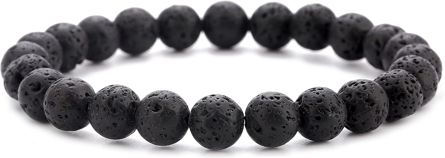 Hamoery Natural Stone Diffuser Bracelet 8mm