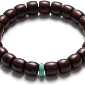 Authentic Red Sandalwood Bracelet – Handmade for Men & Women