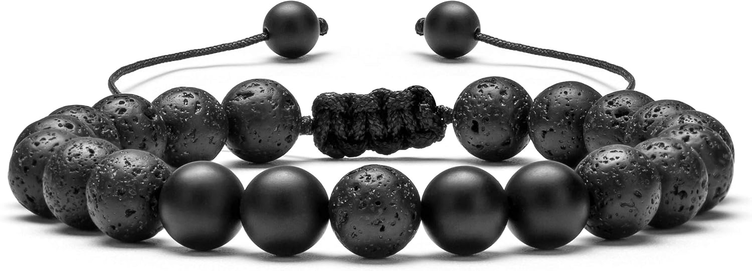 Lava Rock Aromatherapy Diffuser Bracelet - Men & Women