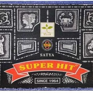 Satya Super Hit Incense Sticks, 100g - Premium Sandalwood & Floral Scent
