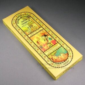 Song of India Temple Incense, 120 Sticks - Relaxing Fragrance