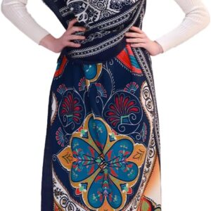 DANA XU Merino Wool Pashmina Shawl - Extra Large, Reversible
