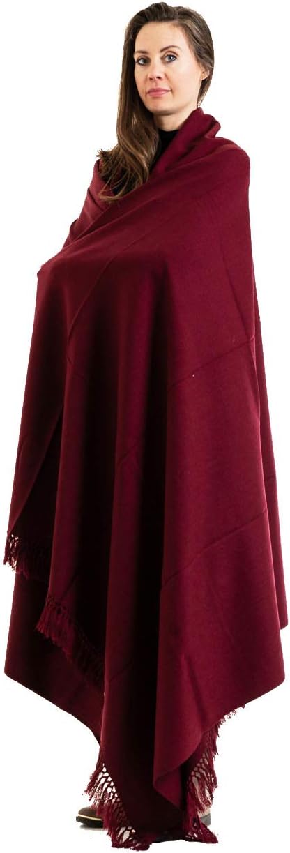 Oversize Meditation Shawl – Large Unisex Wrap