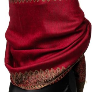 Achillea Paisley Pashmina Shawl – Luxe Wrap for Women