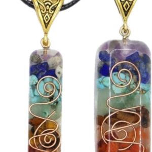 7 Chakra Crystal Necklace Set – Energy Healing Pendant