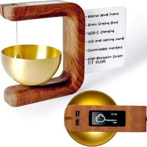 Pro Timer P2 - Wooden Pomodoro Timer with Memo Board