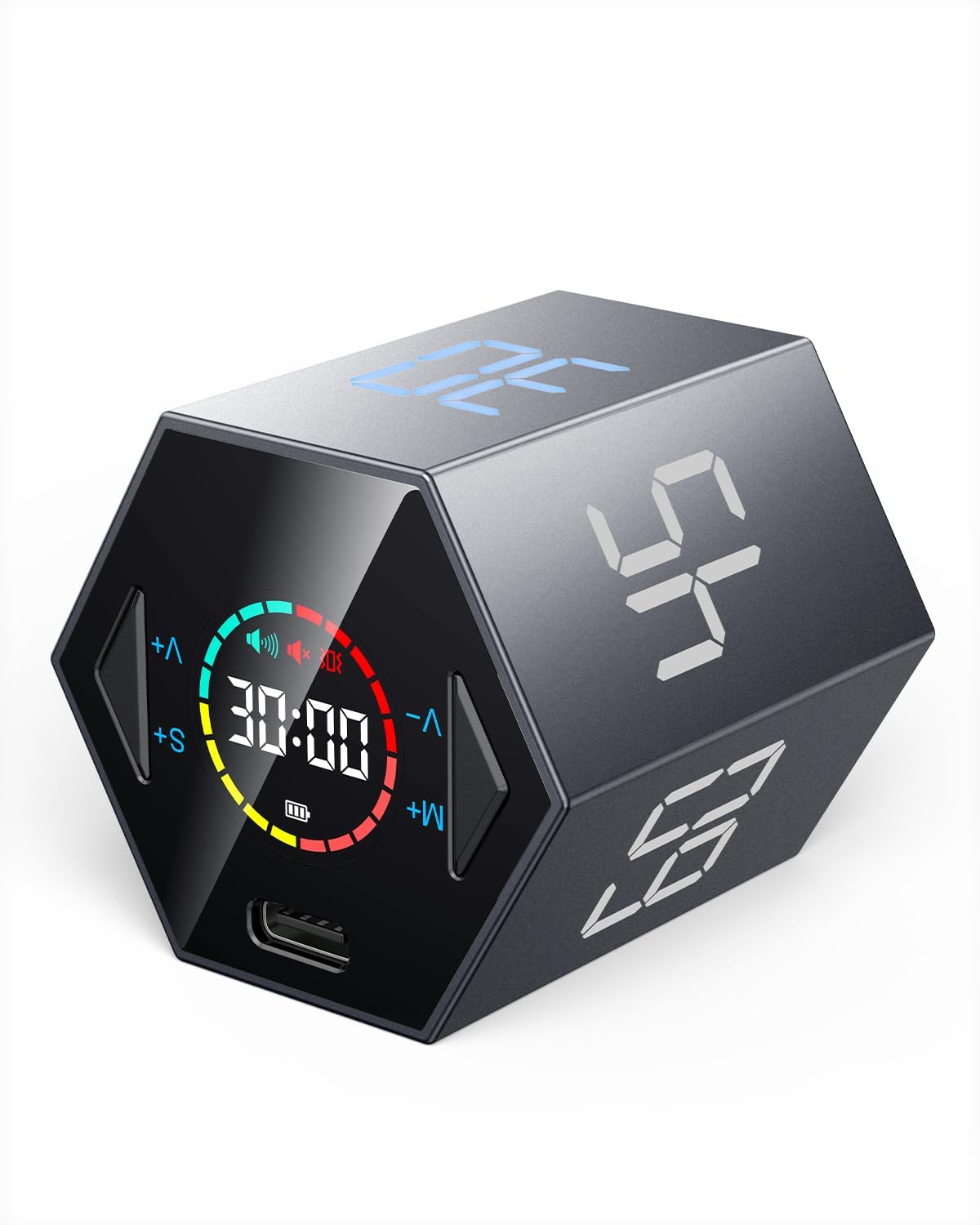 Ticktime Pomodoro Timer Cube - 6 Presets + Custom