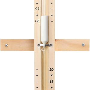 20-Minute Sauna Sand Timer - Wooden Hourglass Clock