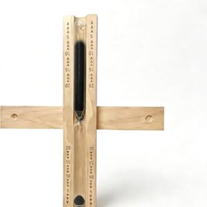 20-Minute Sauna Sand Timer, Wooden Hourglass Timer