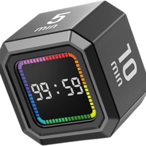 25/45 Min Digital Timer with Magnetic Back & Quiet Mode