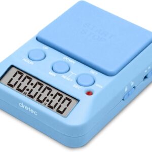 dretec Study Timer, Time Up 2, Blue