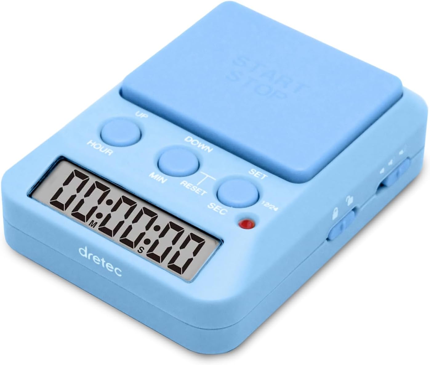 dretec Study Timer, Time Up 2, Blue