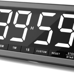 VOCOO Kitchen Timer, 7.8" Large Display, 99-Hour Timer