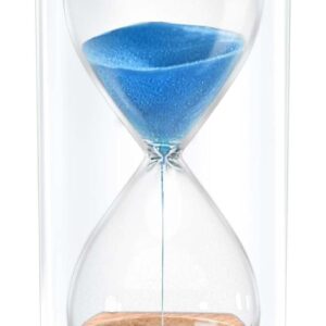20-Min Wooden Sand Timer, Hexagonal Hourglass