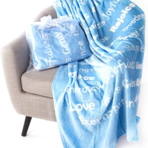 Faith-Inspired Christian Blanket – Soft Plush Throw