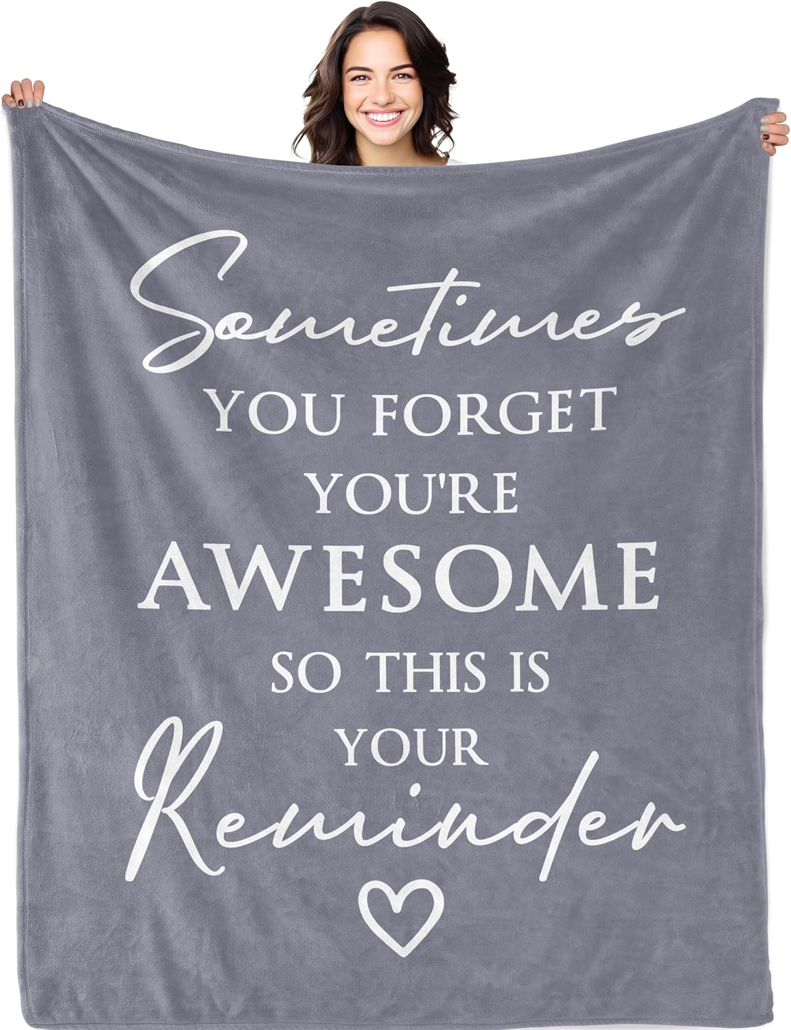 Inspirational Women's Blanket 50x60" - Thoughtful Gift