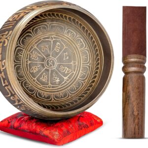Premium Tibetan Singing Bowl Set – Handmade Nepal Set