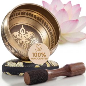 Tibetan Singing Bowl Set – Beginner Meditation Kit