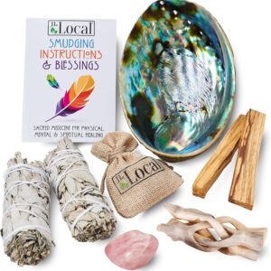 JL Local Perfect Unity Smudging Kit - Sage, Palo Santo & More