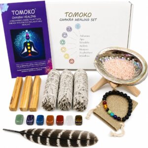 Premium Chakra Sage & Palo Santo Healing Kit