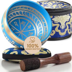 Silent Mind Singing Bowl Set – Meditation Kit for Beginners