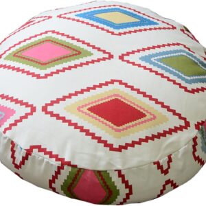 KAMPCO Round Floor Pillow, Meditation Pouf Cushion