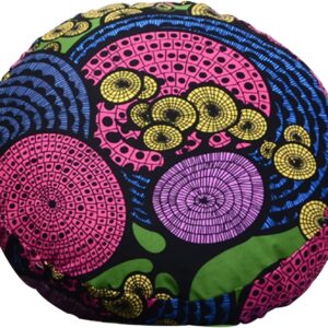 KAMPCO Round Floor Pillow, Large Meditation Pouf Cushion