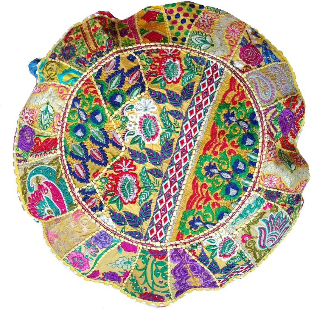 Rastogi Meditation Pillow - Handmade Ombre Yoga Cushion