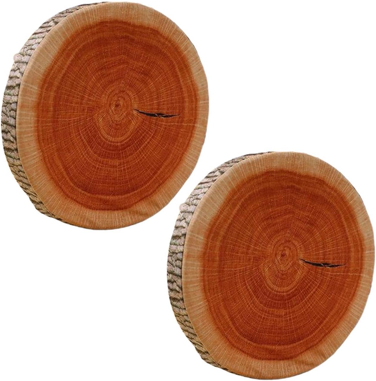 Soft Round Floor Pillows - 2-Piece Set for Comfort & Style