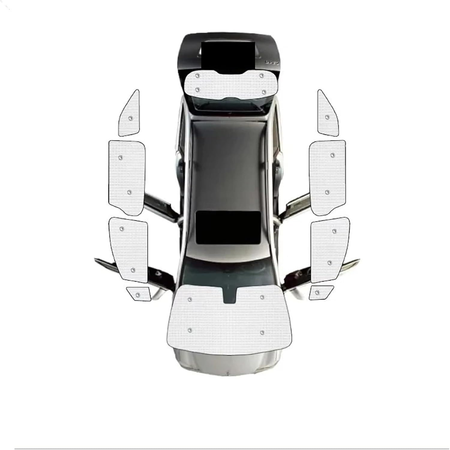 Toyota Sienna Sunshades 2021-2024 Retractable Shades