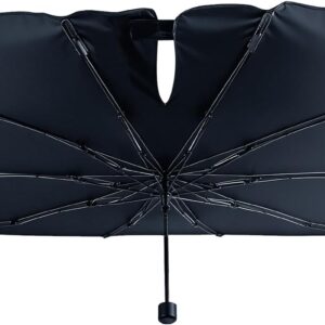 Foldable Car Sun Shade for Front Window - Heat & UV Protection