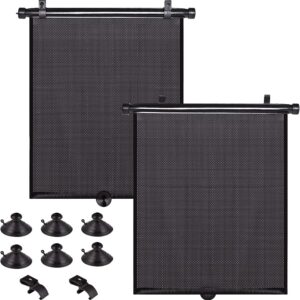 2 Pack Large Car Side Window Sun Shades for Baby & Kids