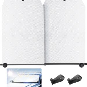 Retractable Sun Shade - 99% UV Block, Universal Fit