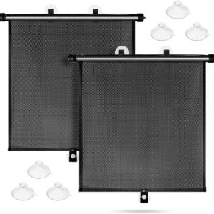 Sfee Car Window Sun Shades 2-Pack | Blocks UV & Heat