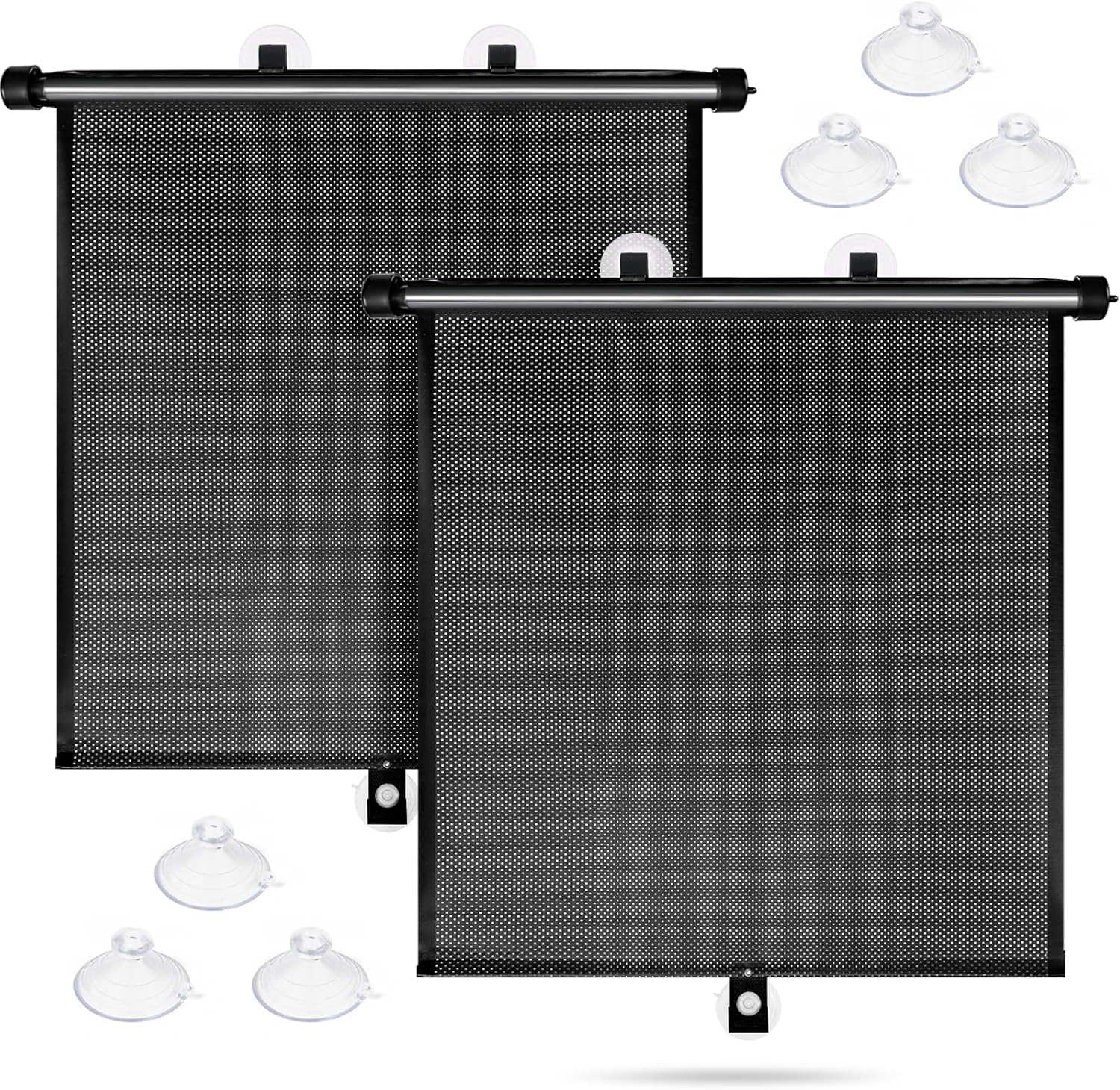 Sfee Car Window Sun Shades 2-Pack | Blocks UV & Heat