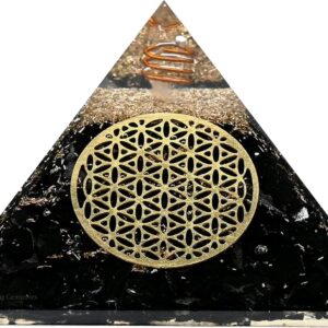 Shungite Orgone Pyramid - Positive Energy Healing Crystal