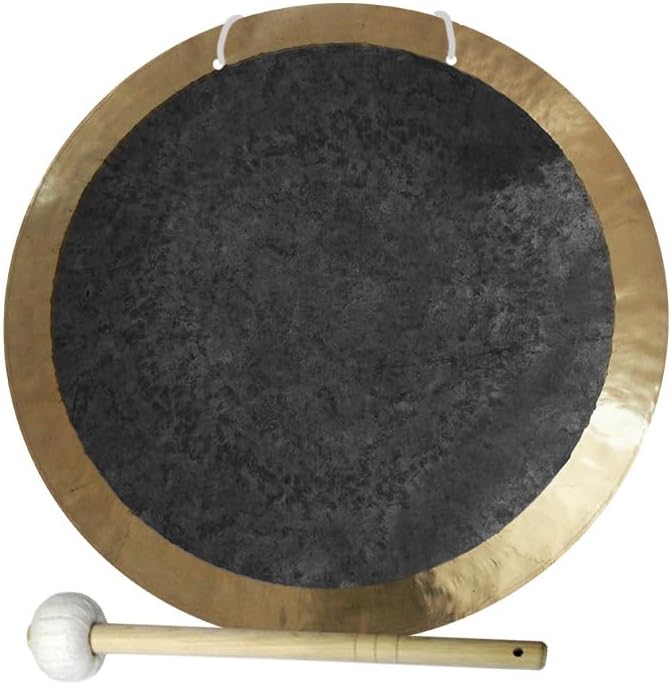 Arborea 24" Bronze Sound Healing Wind Gong w/ Mallet & String