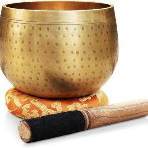 DharmaObjects Tibetan Ring Gong Set (Jumbo)