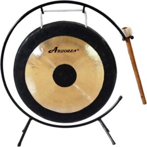 Arborea 10" Mini Chau Gong Set w/ Stand & Mallet