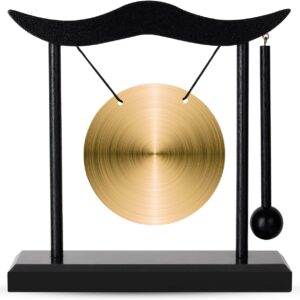 Feng Shui Brass Gong for Home & Office Decor