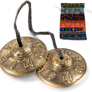 Boao Tibetan Tingsha Cymbals 6.3cm Meditation Chime