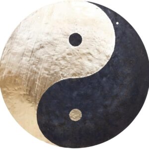 Handmade Taoist Breeze Gong w/ Mallet - Bronze Meditation Gong