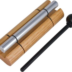 Woodstock Chimes Zenergy Solo Hand Chime - Silver